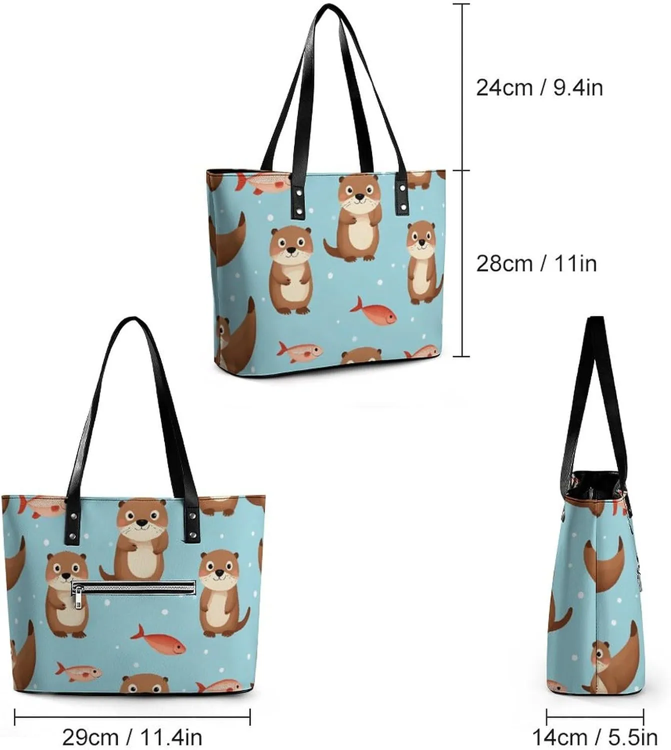 Women's Elegant Leather Shoulder Bag Casual Chic Handbag For Daily Use