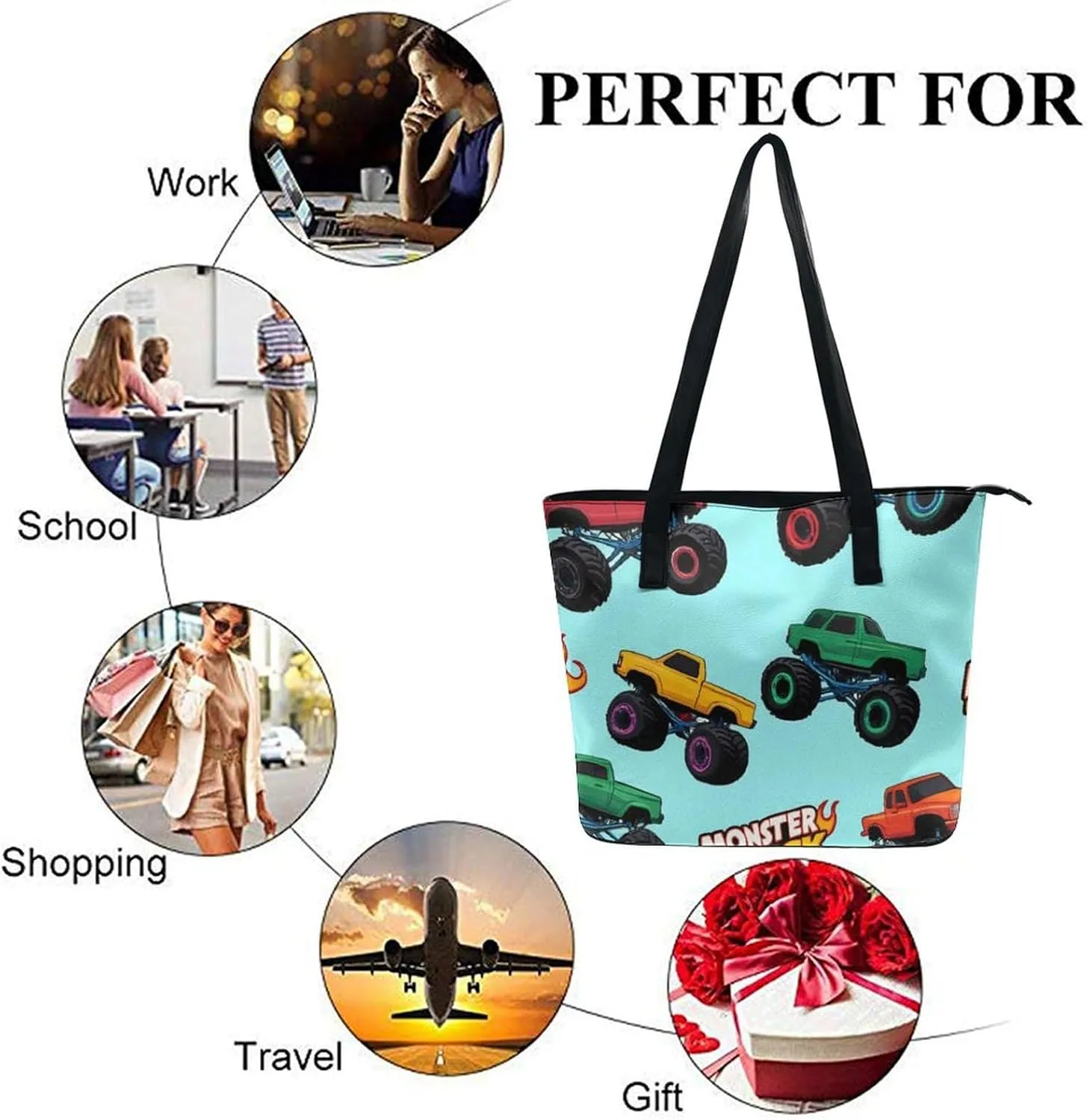 Women's Elegant Leather Shoulder Bag Casual Chic Handbag For Daily Use