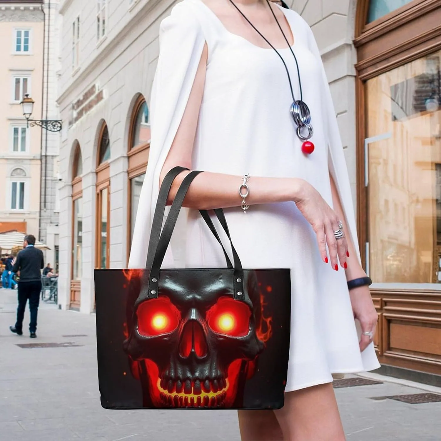 Women's Fashion Travel Shoulder Bag, Handbags Purse for Women, PU Leather Shoulder Bag for Travel Shopping