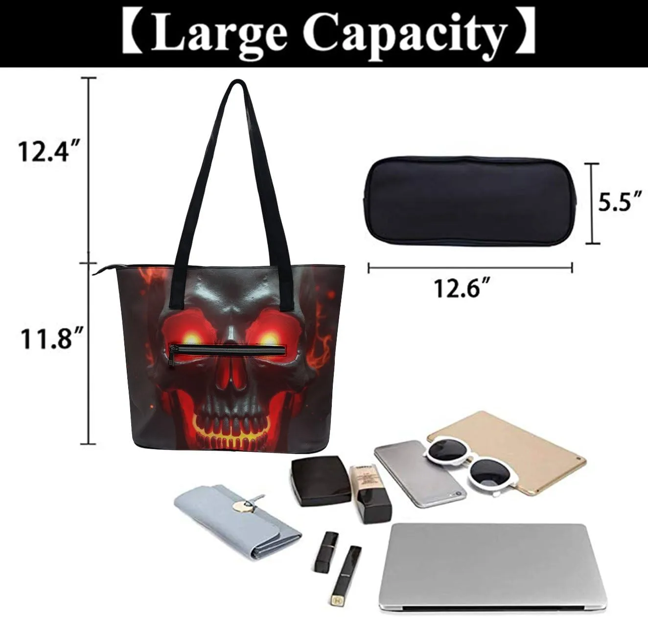Women's Fashion Travel Shoulder Bag, Handbags Purse for Women, PU Leather Shoulder Bag for Travel Shopping