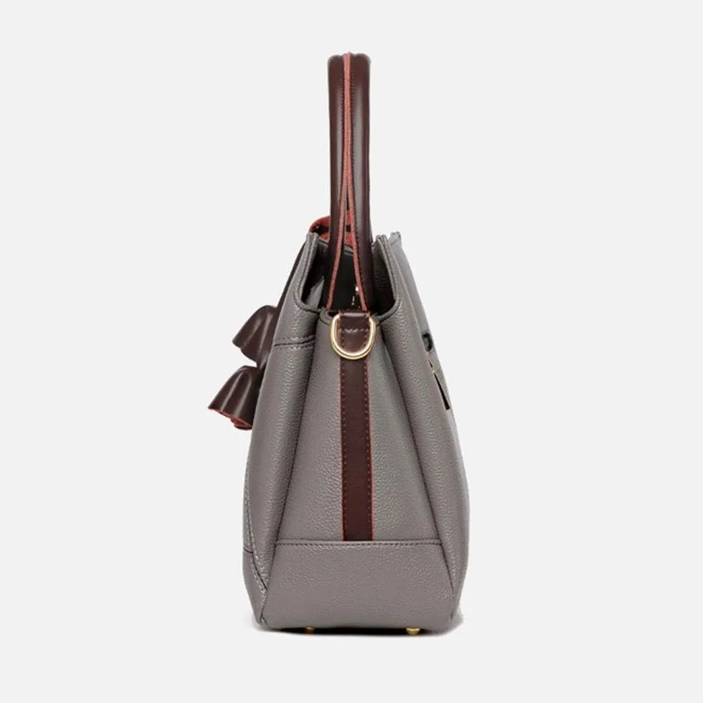 Women's Handbags Ladies Handbag, Mom Handbag, Messenger Bag, New Bag, Middle-Aged Female Bag, Fashion Shoulder Bag, Large-Capacity Mother-in-Law Bag(Rojo)
