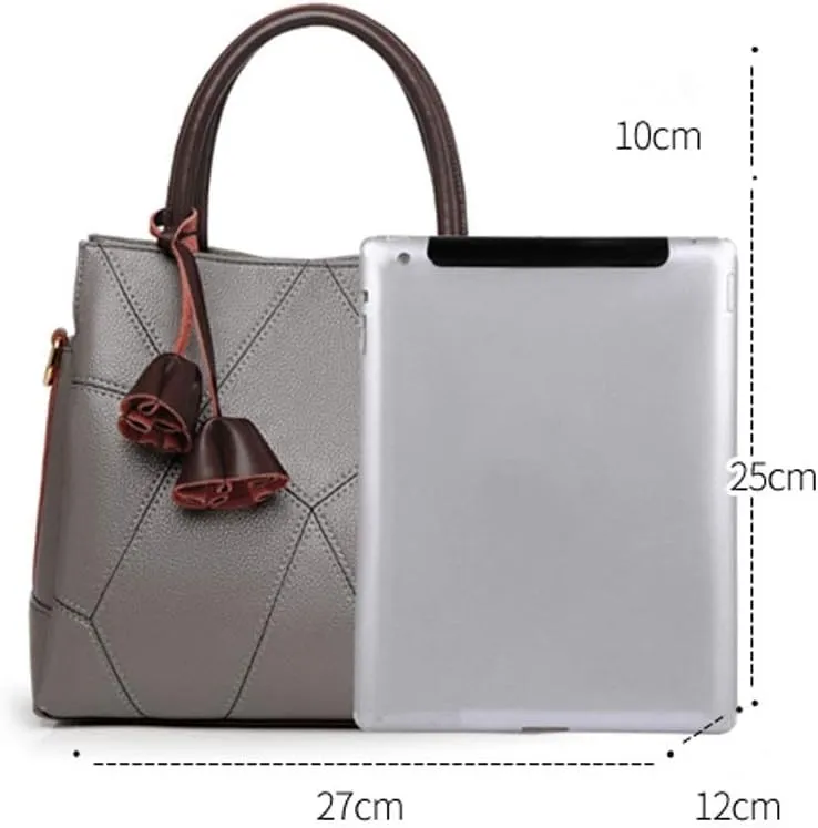 Women's Handbags Ladies Handbag, Mom Handbag, Messenger Bag, New Bag, Middle-Aged Female Bag, Fashion Shoulder Bag, Large-Capacity Mother-in-Law Bag(Rojo)