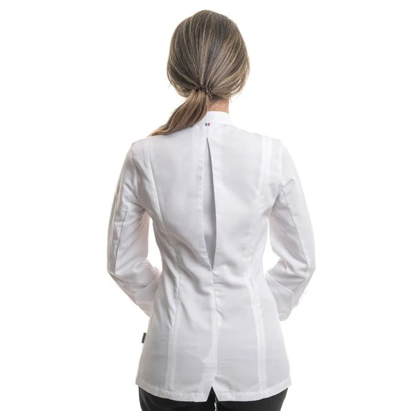 Women's Titanium White Chef's Coat - LAFONT