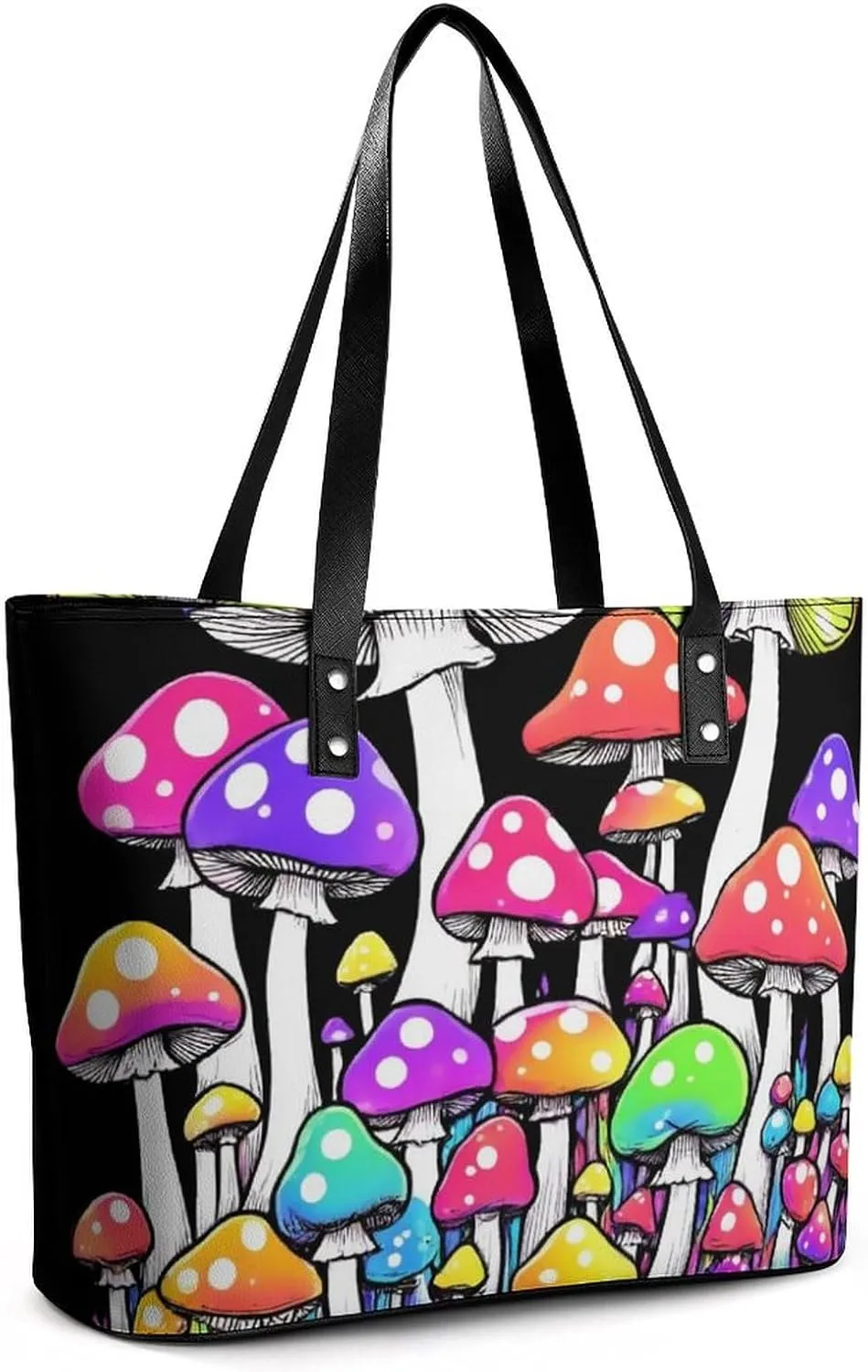 Women's Versatile Bucket Bag Soft PU Leather Trendy Shoulder Purse
