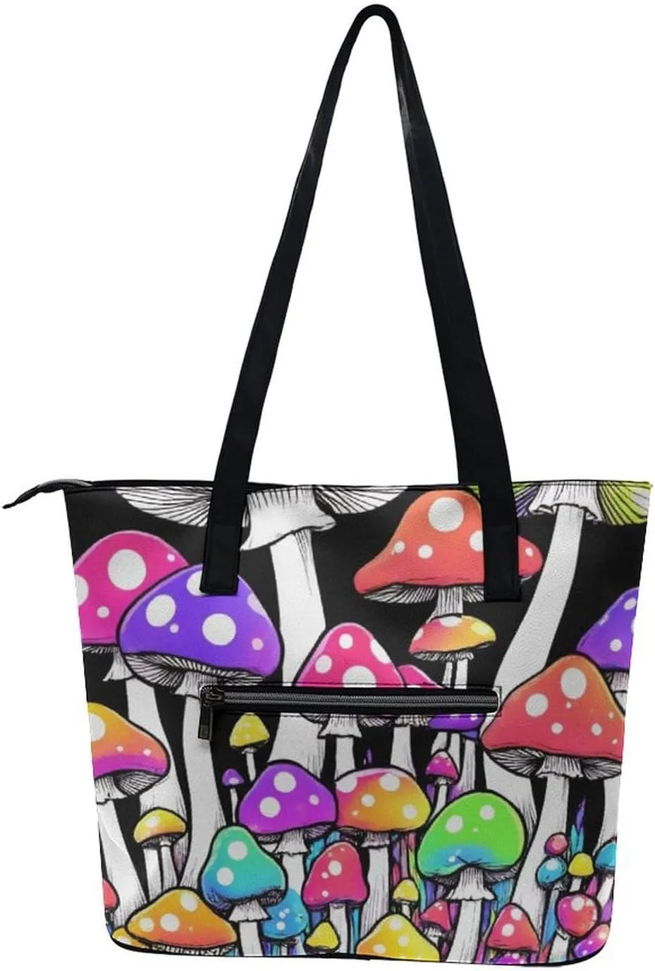 Women's Versatile Bucket Bag Soft PU Leather Trendy Shoulder Purse