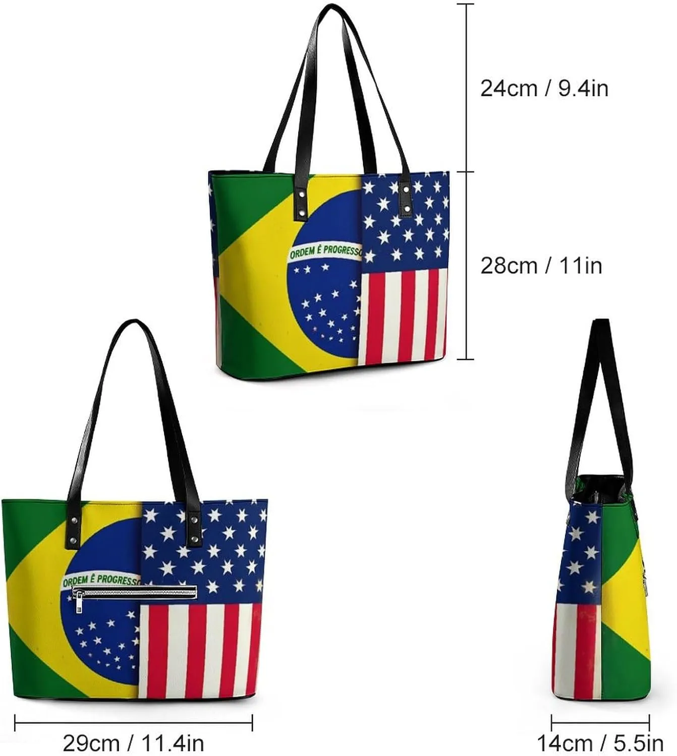 Women's Versatile Bucket Bag Soft PU Leather Trendy Shoulder Purse