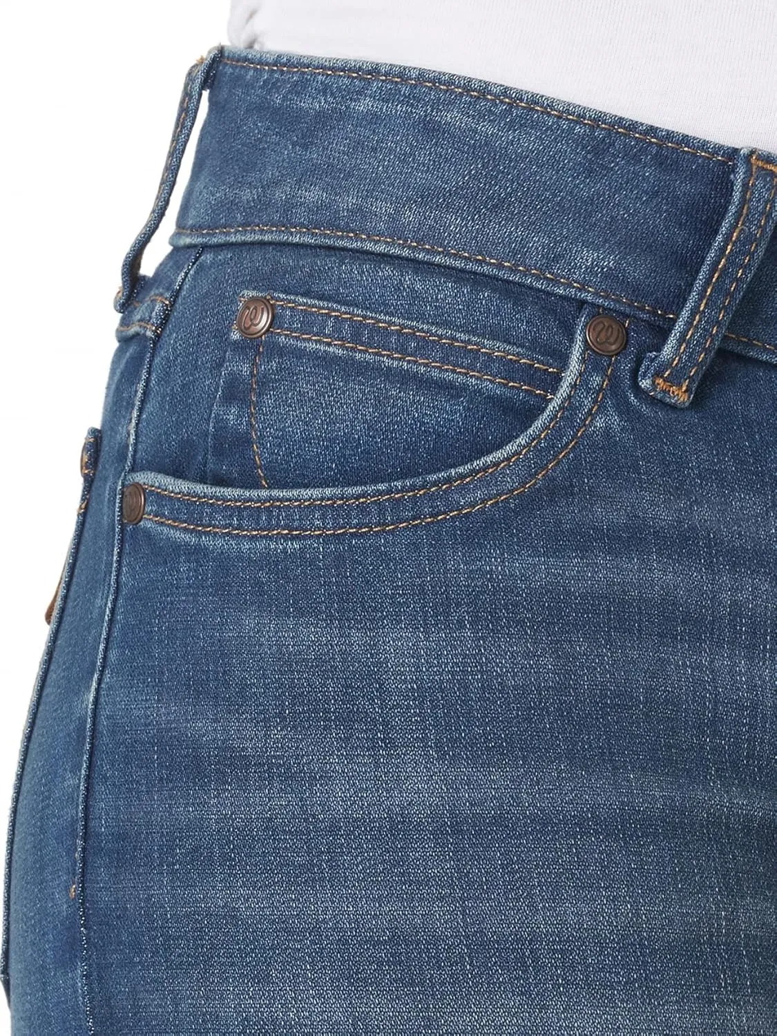Wrangler Women's Retro Mae Rise Stretch Boot Cut Jeans