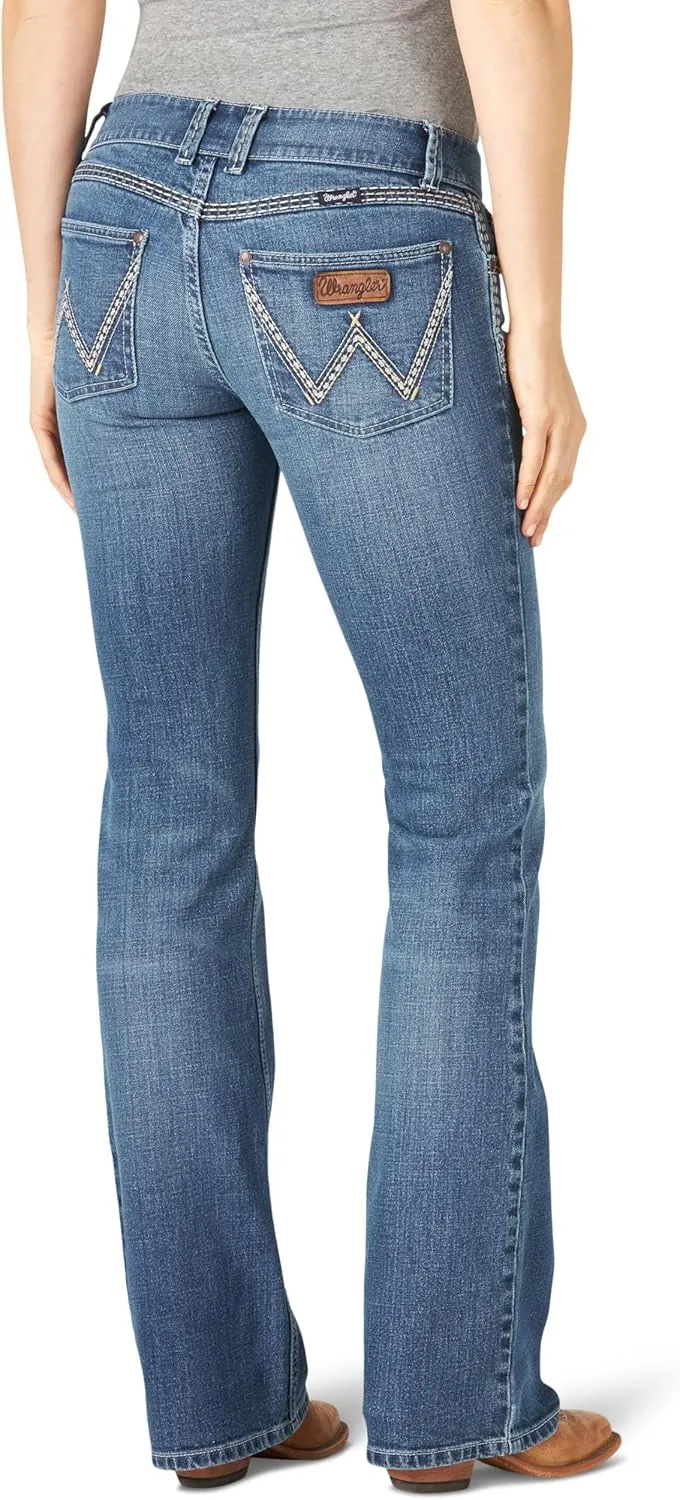 Wrangler Women's Retro Sadie Low Rise Bootcut Jeans