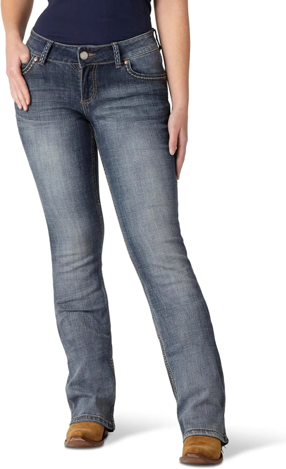 Wrangler Women's Retro Sadie Low Rise Bootcut Jeans