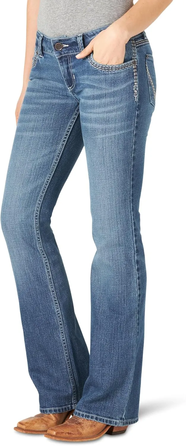 Wrangler Women's Retro Sadie Low Rise Bootcut Jeans