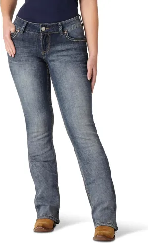 Wrangler Women's Retro Sadie Low Rise Bootcut Jeans
