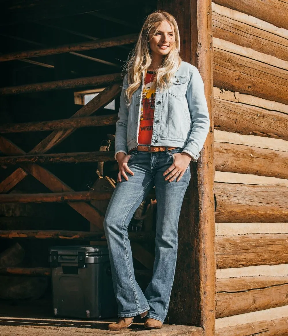 Wrangler Women's Retro Sadie Low Rise Bootcut Jeans