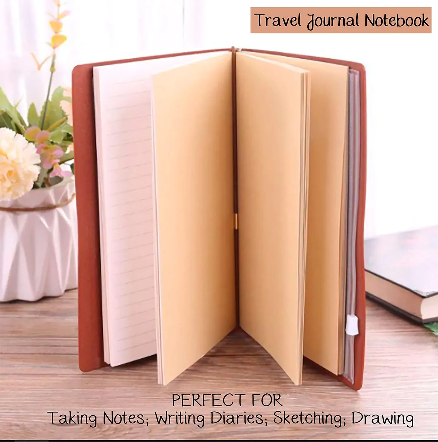 XPL Father Memorial Remembrance Gift-Bereavement Gift-Refillable Travel Photo Diary Journal-Those We Love Don't Go Away-Letters to My Dad in Heaven,In Loving Memory-Sympathy Gifts for Loss of Dad