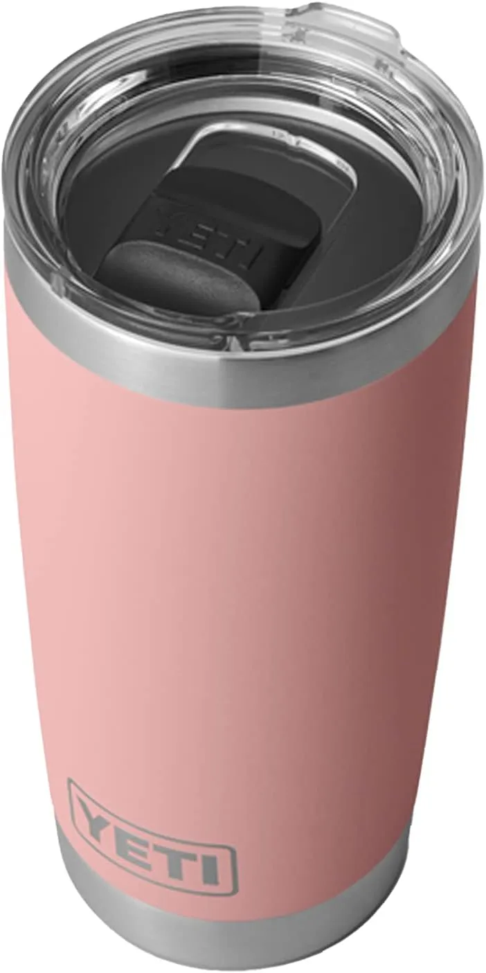 YETI Rambler 20 oz Stainless Steel Vacuum Insulated Tumbler w/MagSlider Lid
