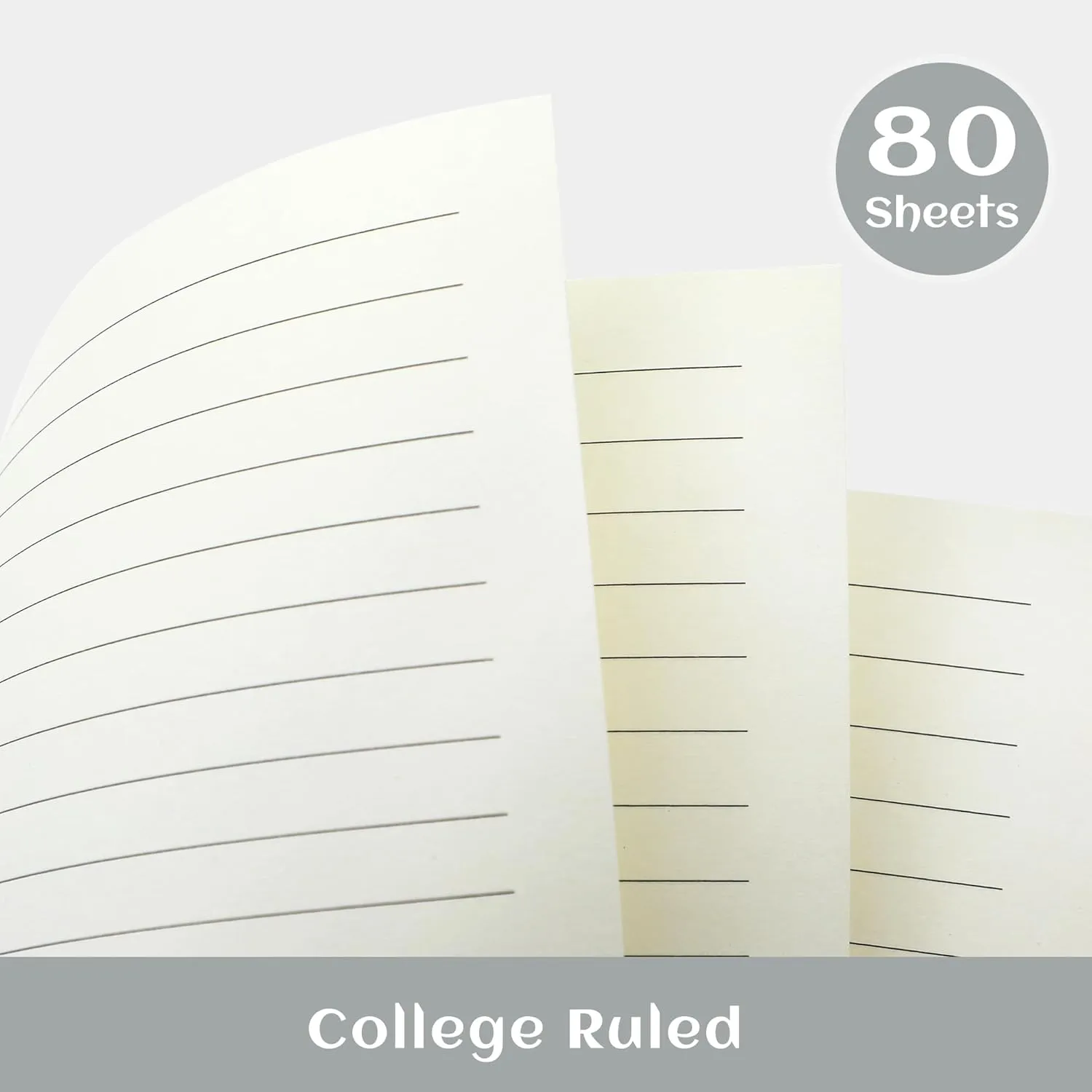 Yoment 3 Pack Hardcover Spiral Notebook College Ruled Notebook Journal A5 Small Spiral Notebook 5x7 160 Pages Spiral Notebooks for Work Note Taking Notebook for School,3 Color
