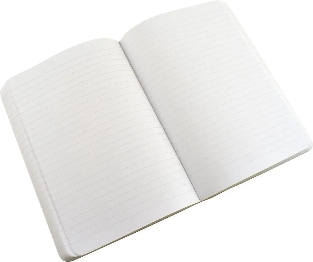 Zequenz Classic 360 Signature Series, Size: A5 Large, Color: Red, Paper: Ruled, Soft cover Notebook, Soft Bound Journal, 5.75" x 8.25", 140 sheets / 280 pages, Ruled, Lined paper