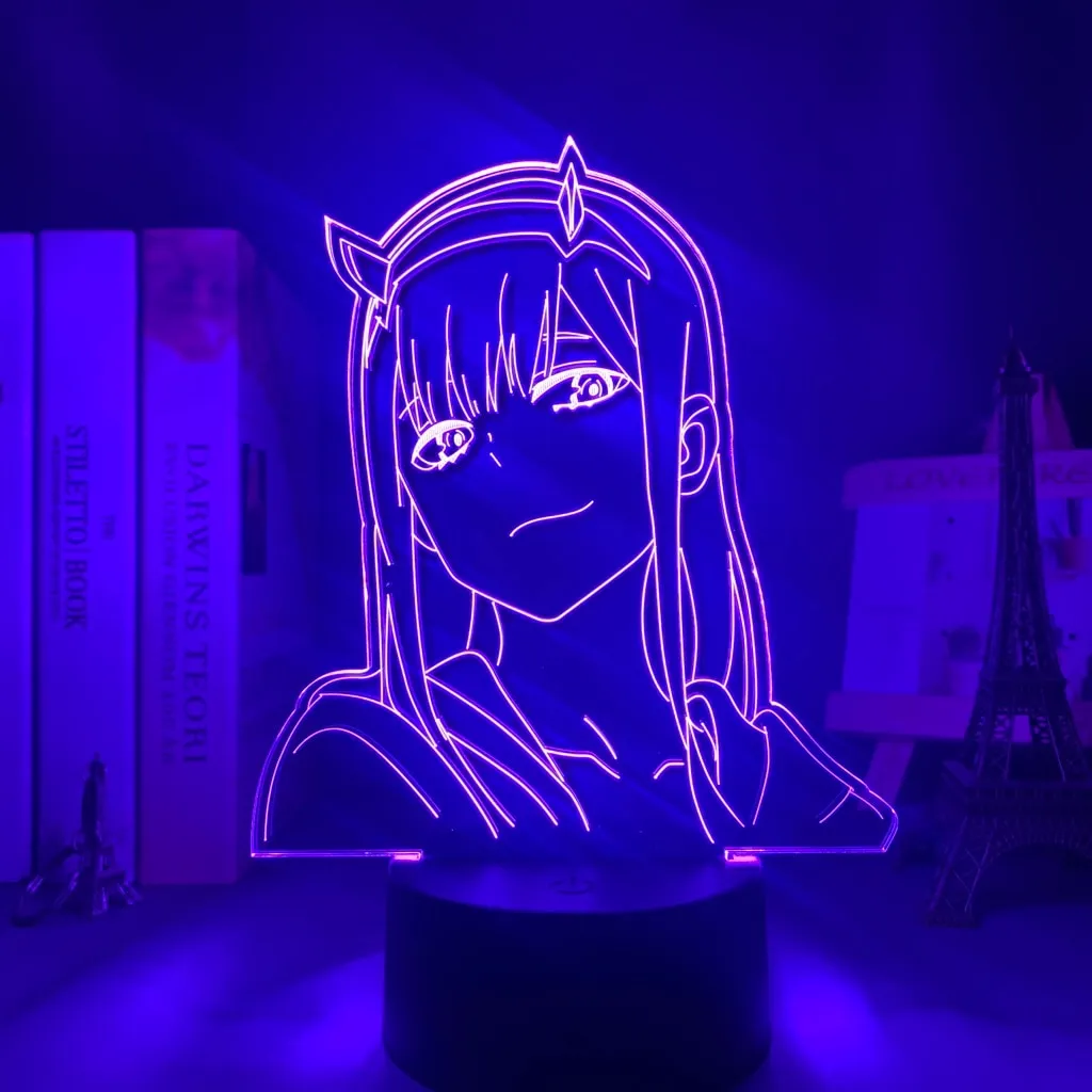 Zero Two Anime - (16 Color Change) LED Light Display