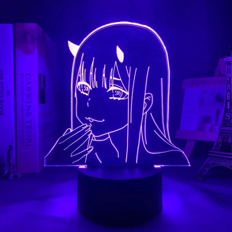 Zero Two Anime - (16 Color Change) LED Light Display