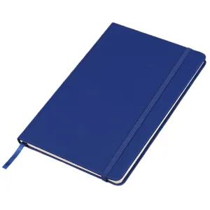 ZONEBEST Hardcover PU Notebook B5 Notepad Solid Color Leather Office Journal Elastic Strap 80 Sheets Wide Linded