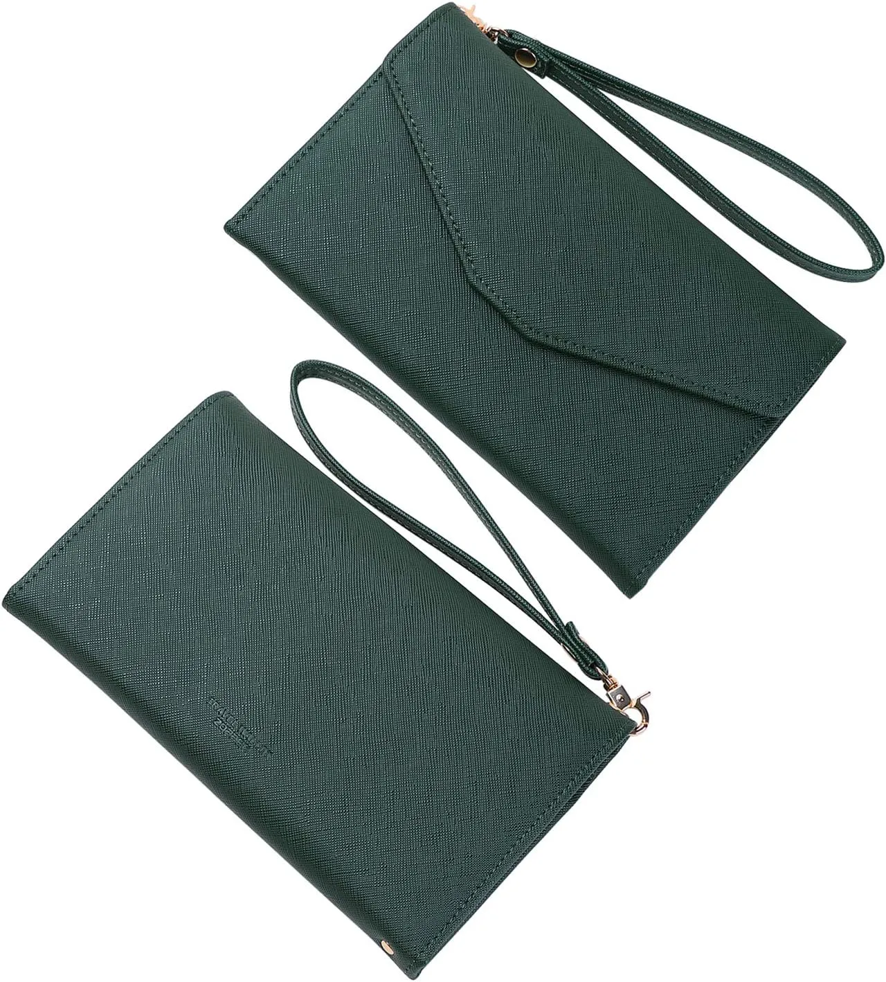 ZOPPEN Passport Holder Women Travel Wallet (Ver.5) for Women Rfid Blocking Passport Cover Case Document Organizer Wrist Strap