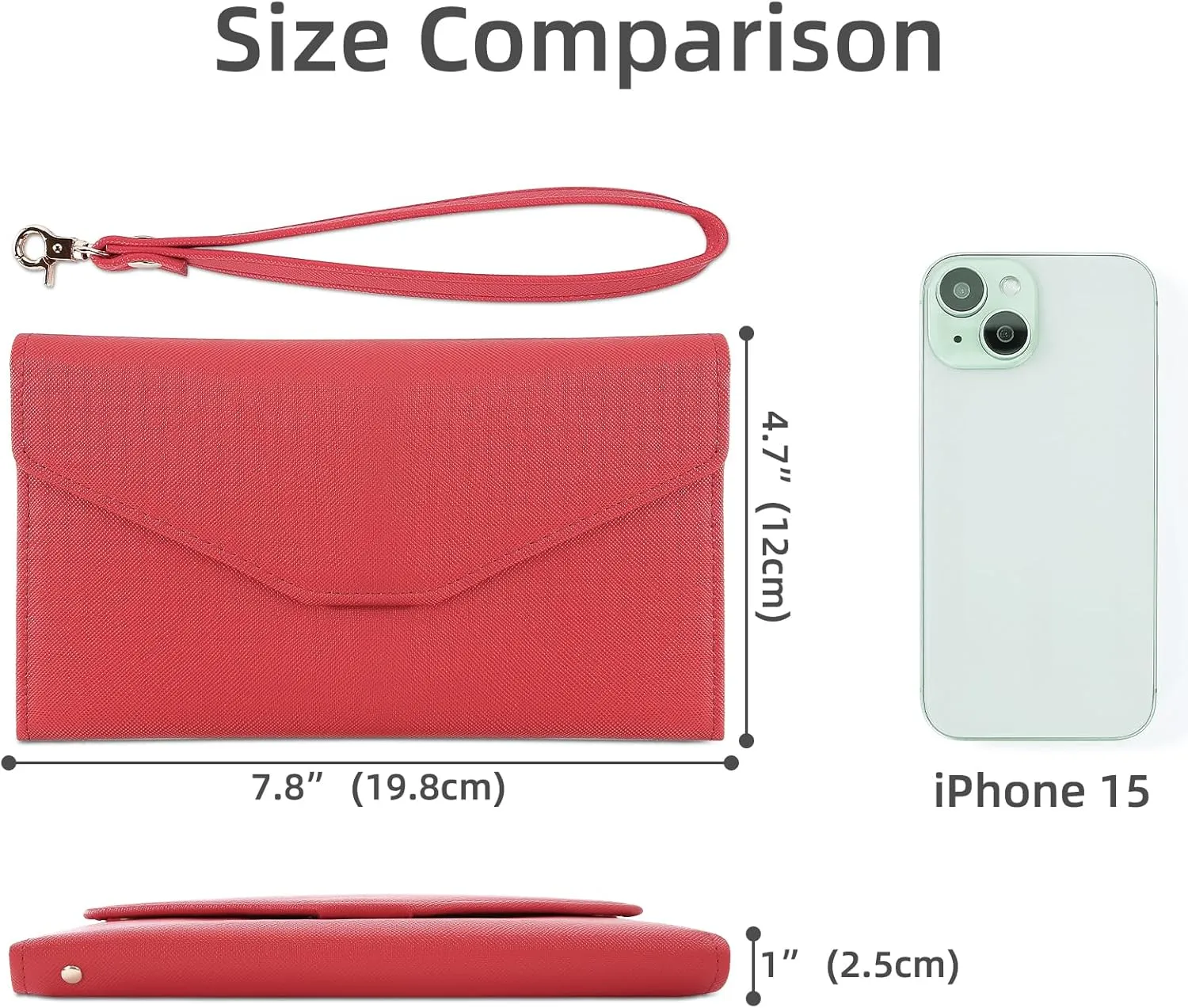 ZOPPEN Passport Holder Women Travel Wallet (Ver.5) for Women Rfid Blocking Passport Cover Case Document Organizer Wrist Strap